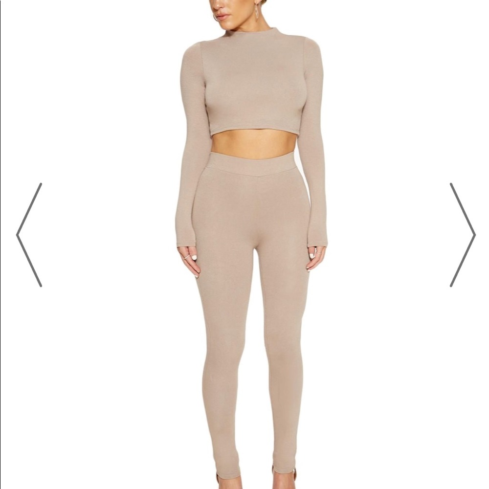 Black two piece set